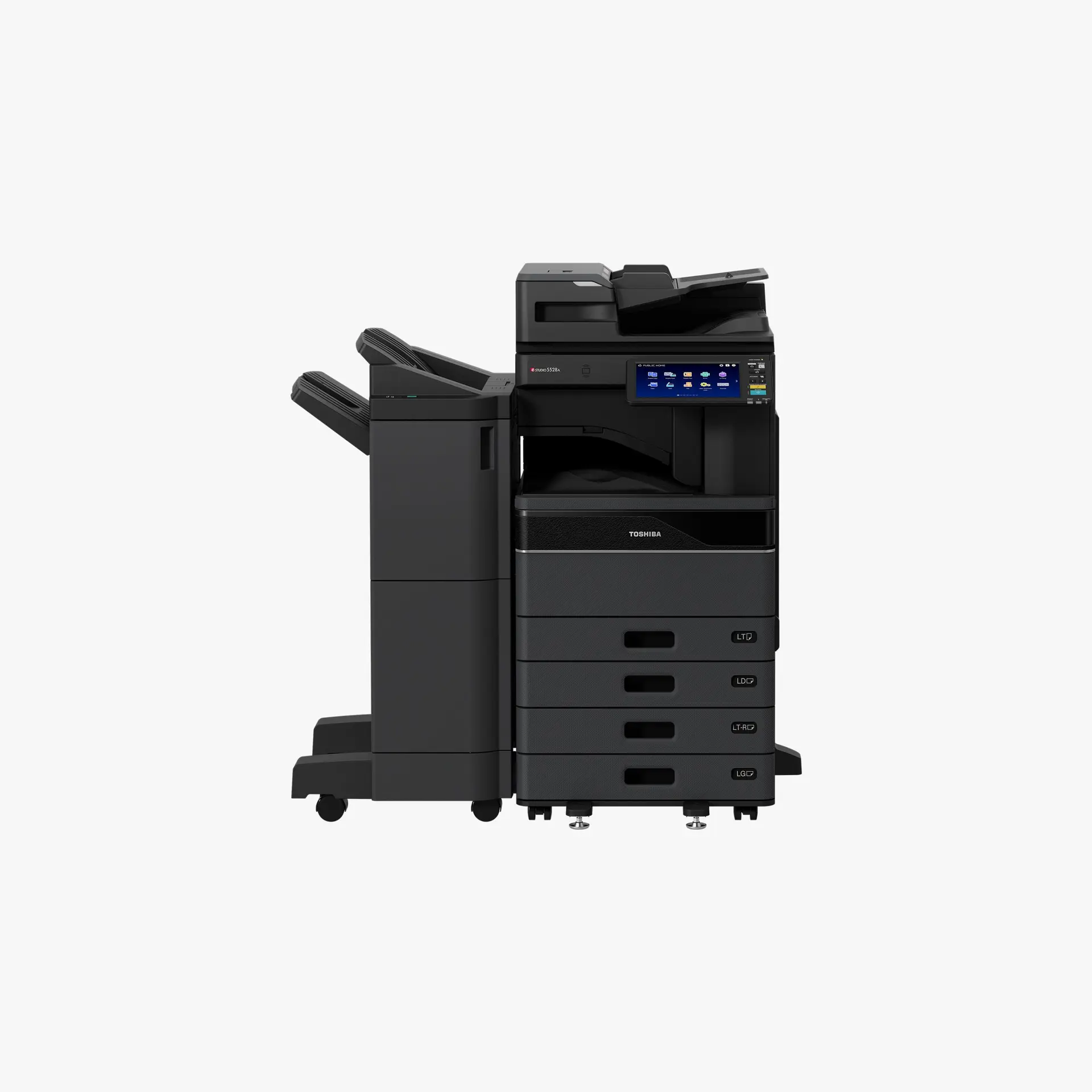 Toshiba e-STUDIO 5528A standard front configuration