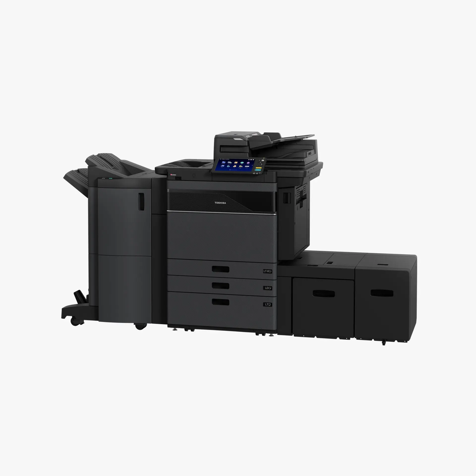 Toshiba e-STUDIO 6527AC with dual large-capacity paper feeders