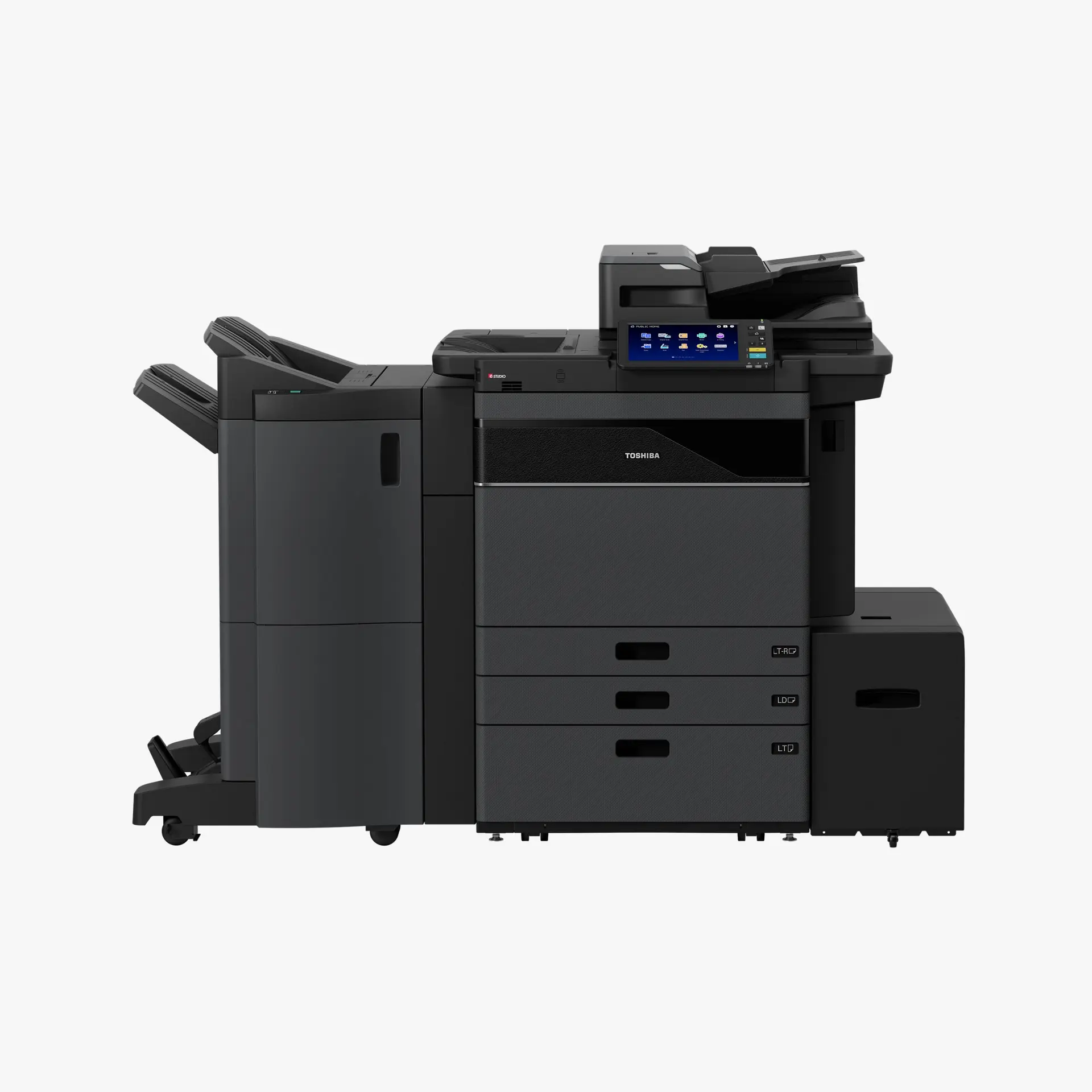 Toshiba e-STUDIO 6527AC with high-volume finishing and paper options